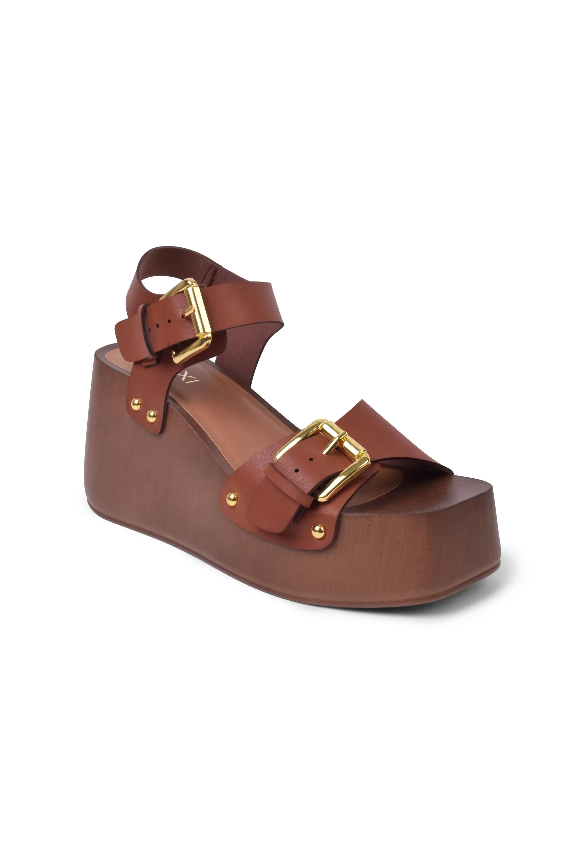 01-4741 Hesse Wood Heel Sandal