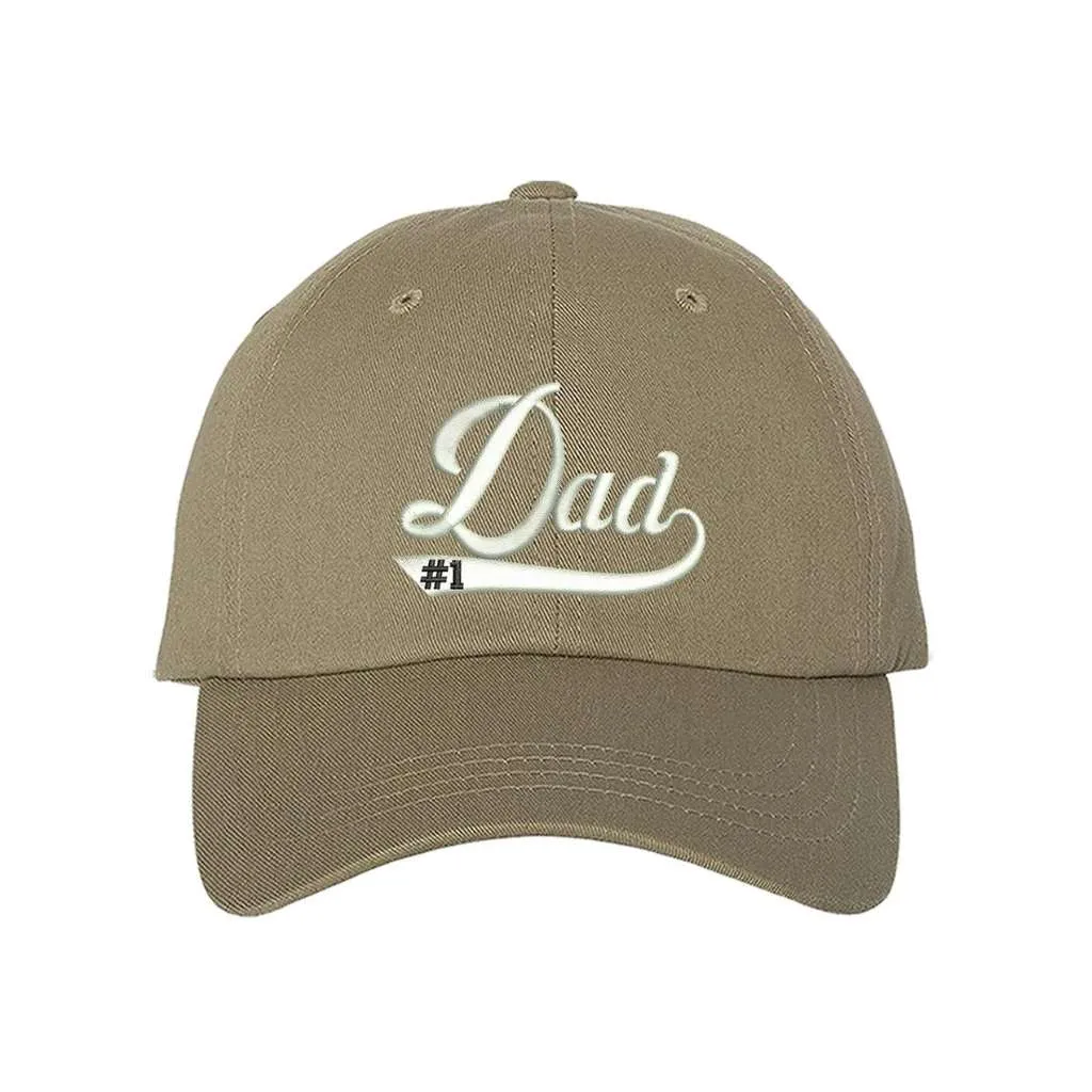 #1 Dad Baseball Hat