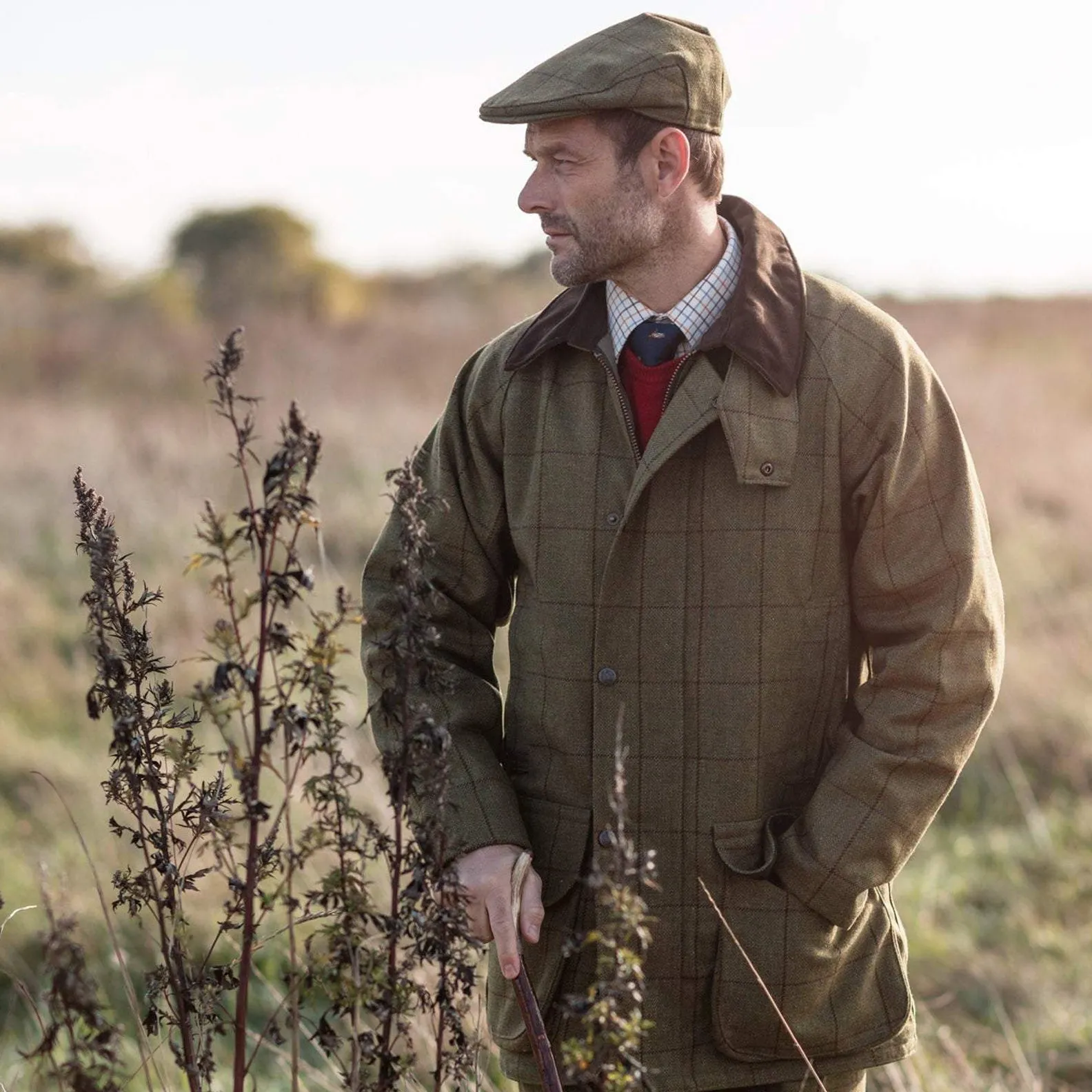 Alan Paine Rutland Men's Tweed Flat Cap