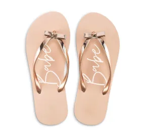 Babe Flip-Flops With Bow