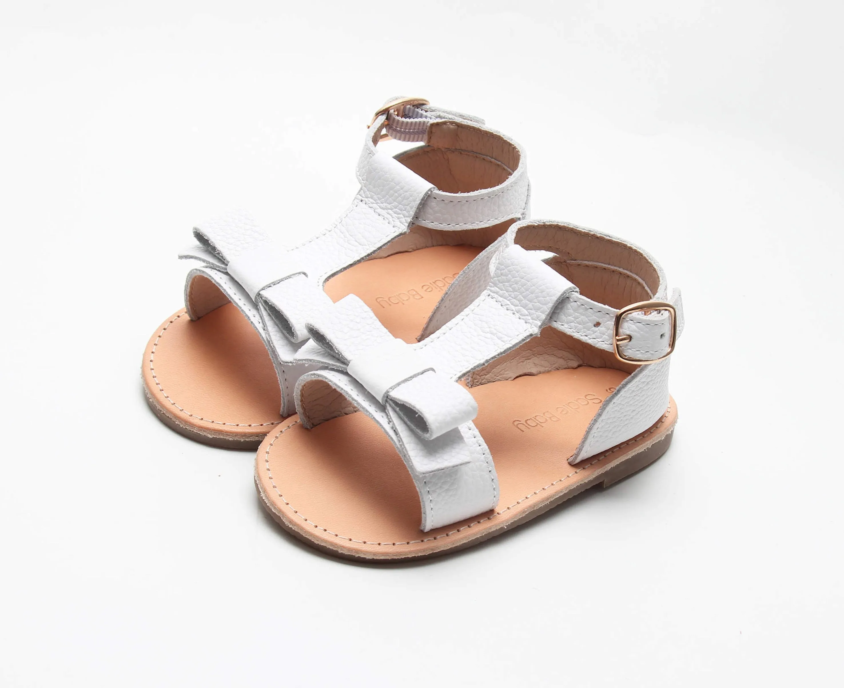 Baby & Kids Summer Sandals - Maggie in White