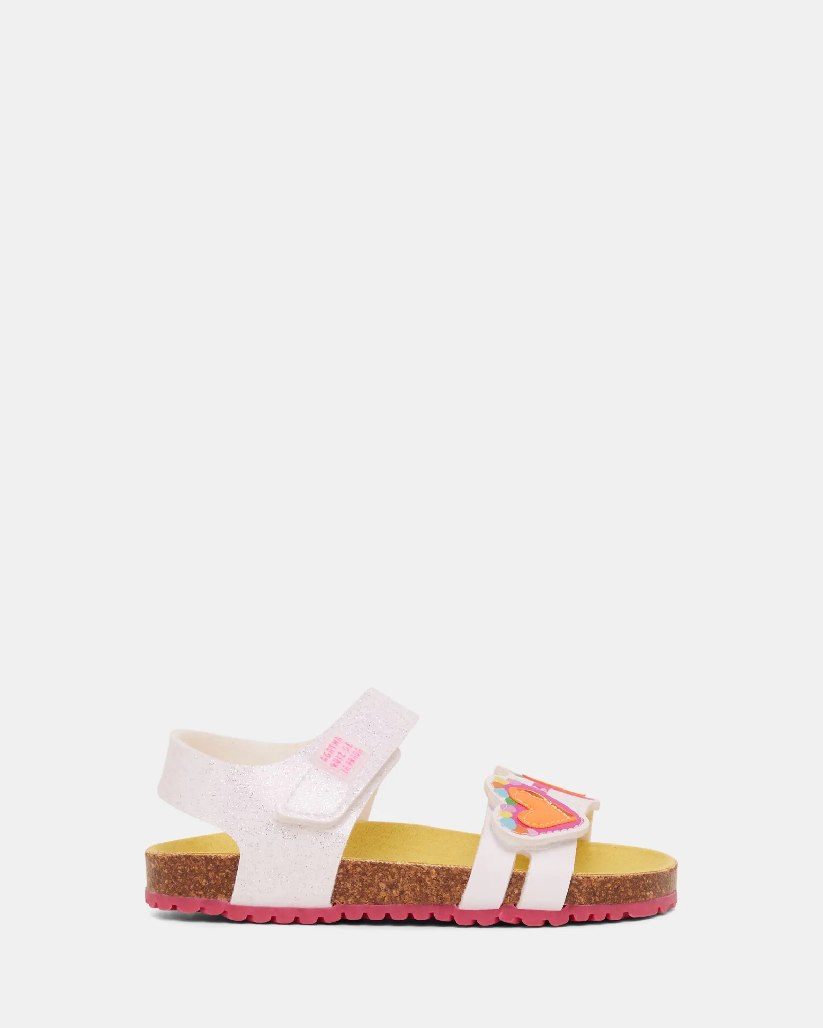 Bio Agatha Sandal 232961 Infant White/Pink