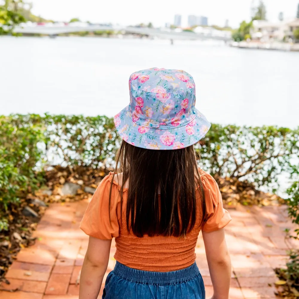 CAMELLIA REVERSIBLE BUCKET HAT - 4 Sizes