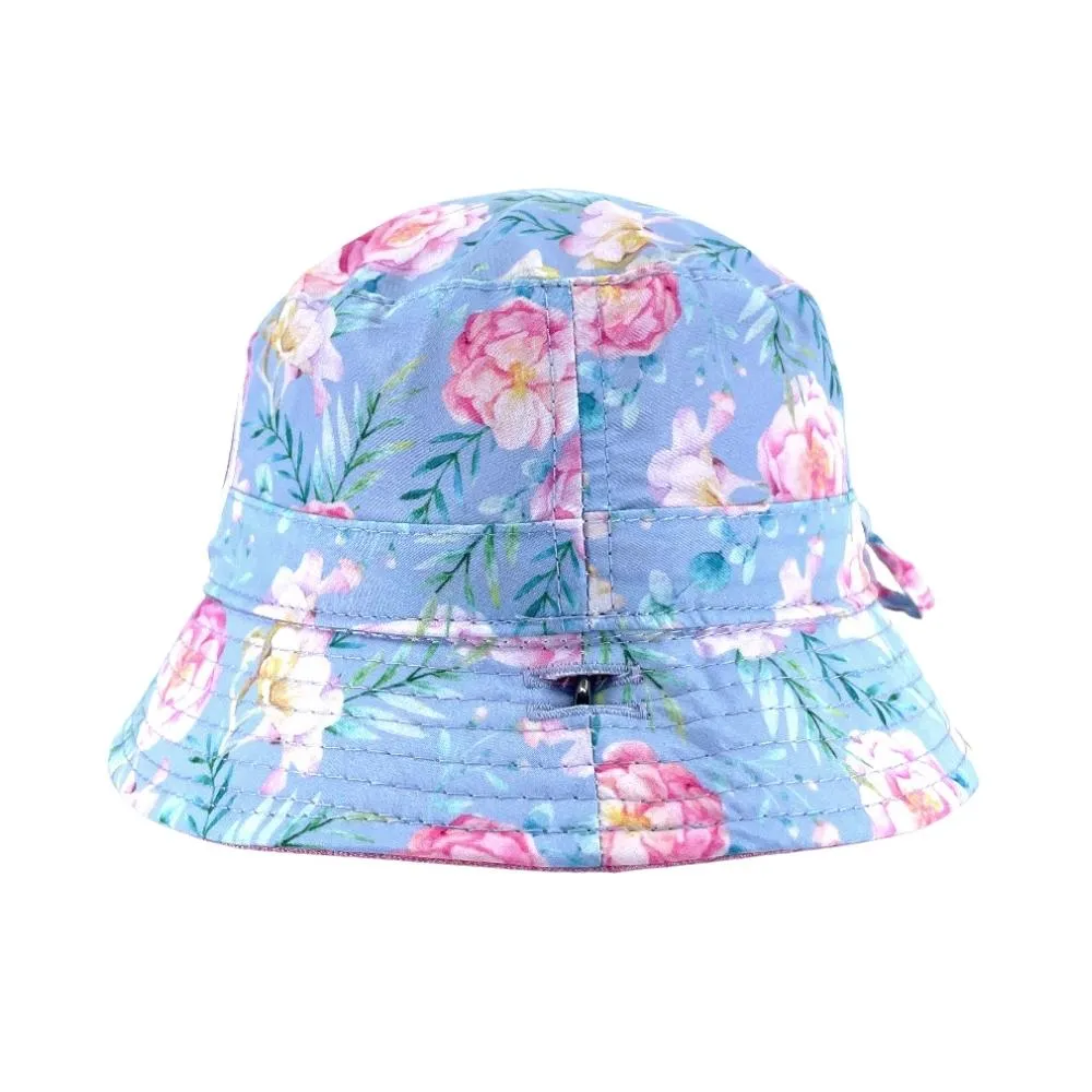 CAMELLIA REVERSIBLE BUCKET HAT - 4 Sizes