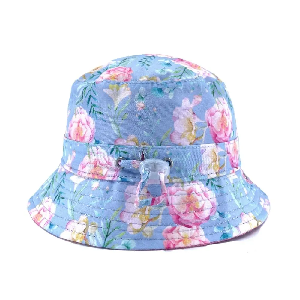 CAMELLIA REVERSIBLE BUCKET HAT - 4 Sizes