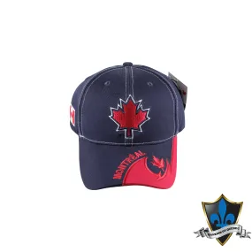 Cap with maple leaf and Montreal   .