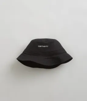 Carhartt Script Bucket Hat - Black / White