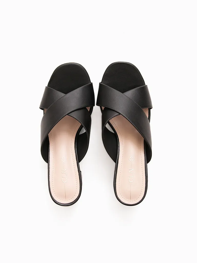 Carlina Heeled Slides