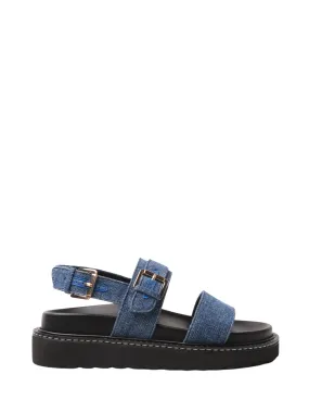 Caverley | Xina Sandal - Dark Denim