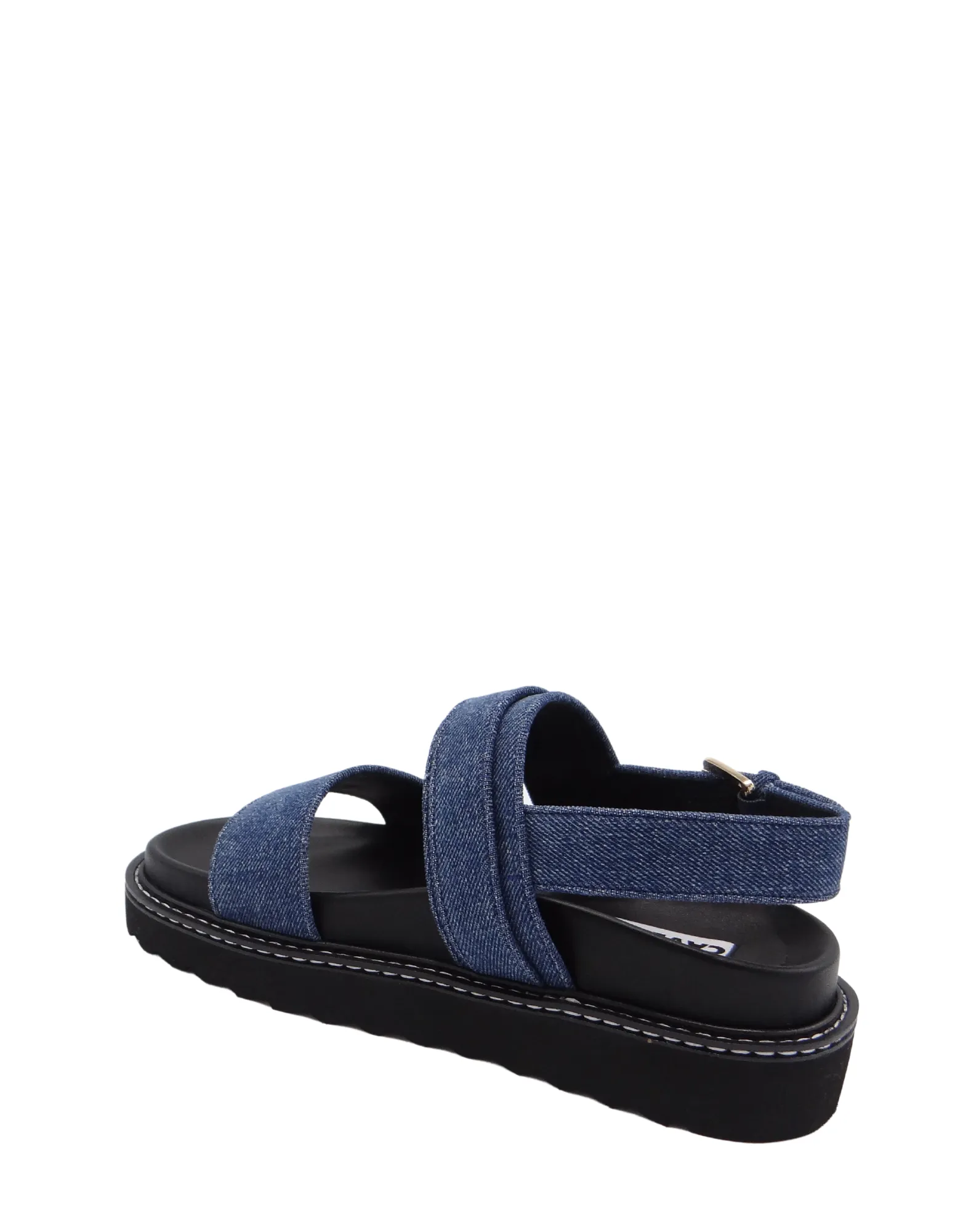 Caverley | Xina Sandal - Dark Denim