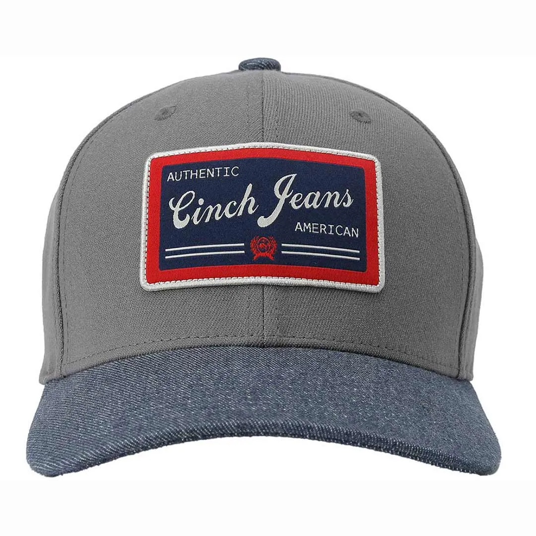 Cinch Men's Logo Patch FlexFit Baseball Cap