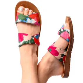 Corkys With a Twist Sandal in Flowers