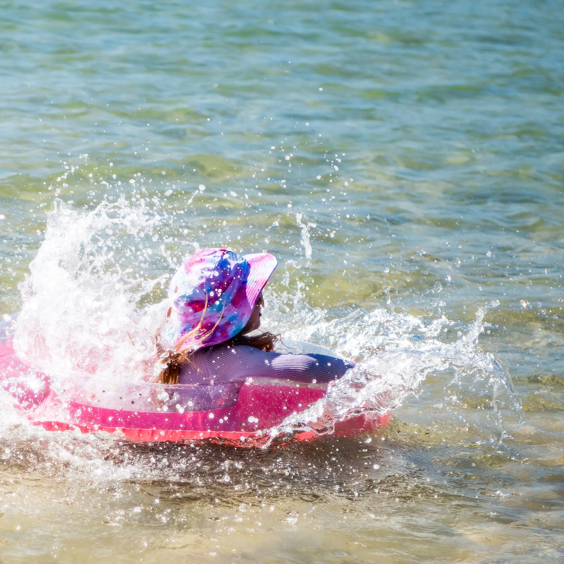 COTTON CANDY SWIM HAT - 3 Sizes