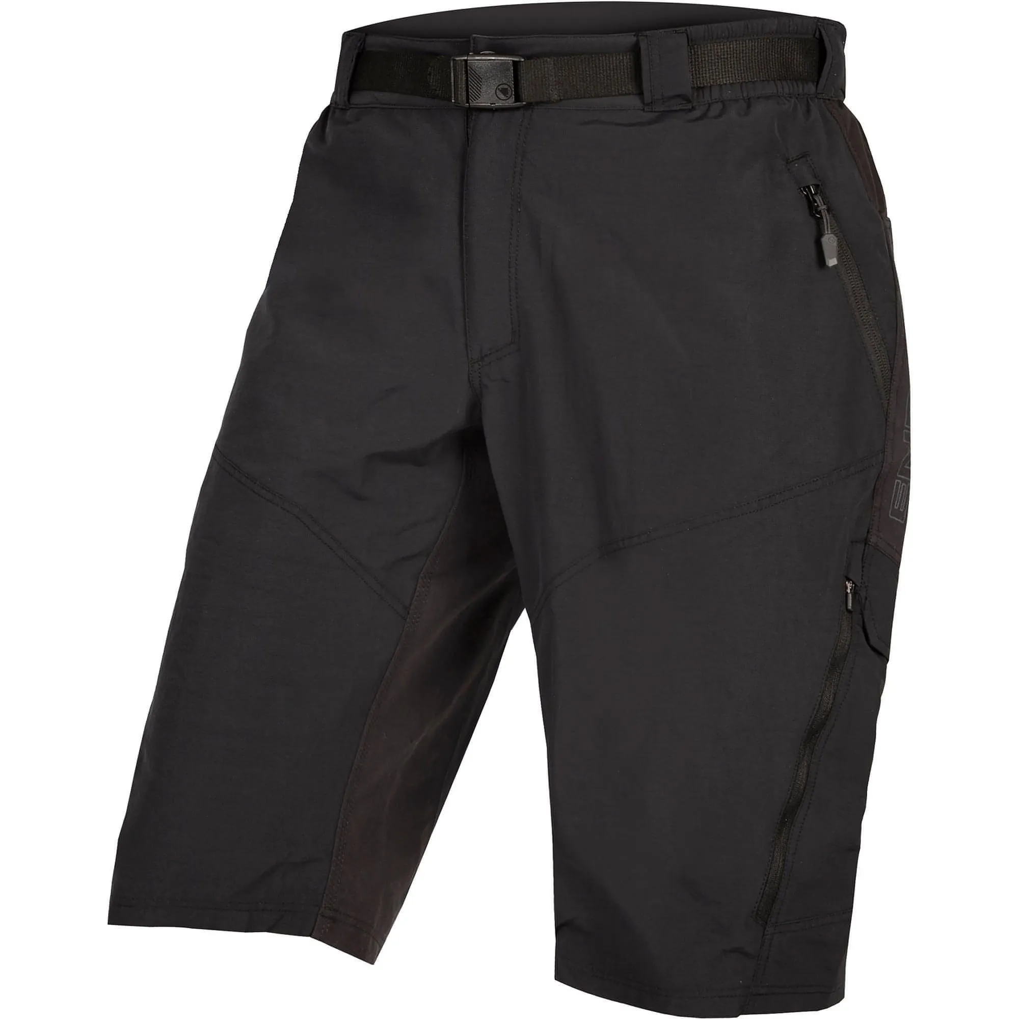 Endura Hummvee Mens Baggy Cycling Shorts With Liner - Black