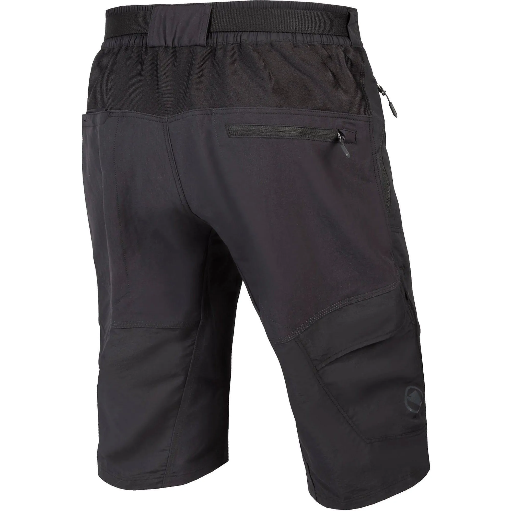 Endura Hummvee Mens Baggy Cycling Shorts With Liner - Black