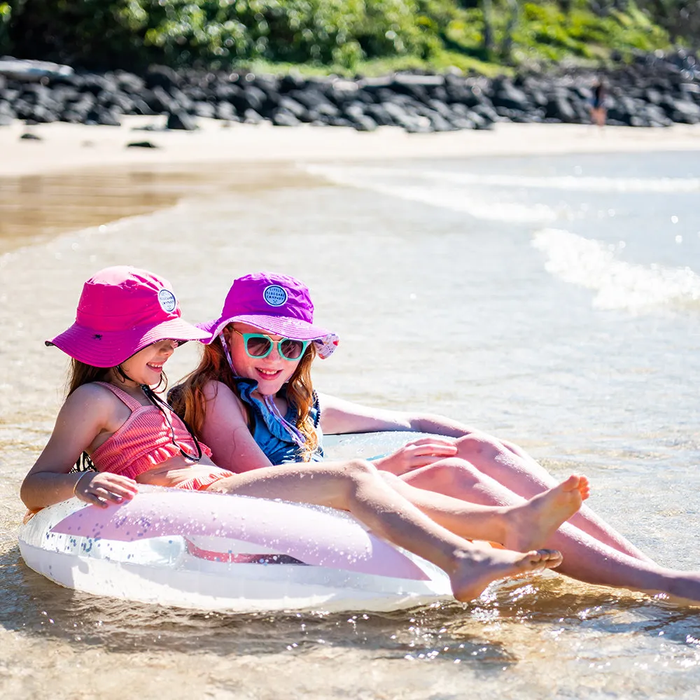 FLORAL VALENTINE SWIM HAT - 3 Sizes