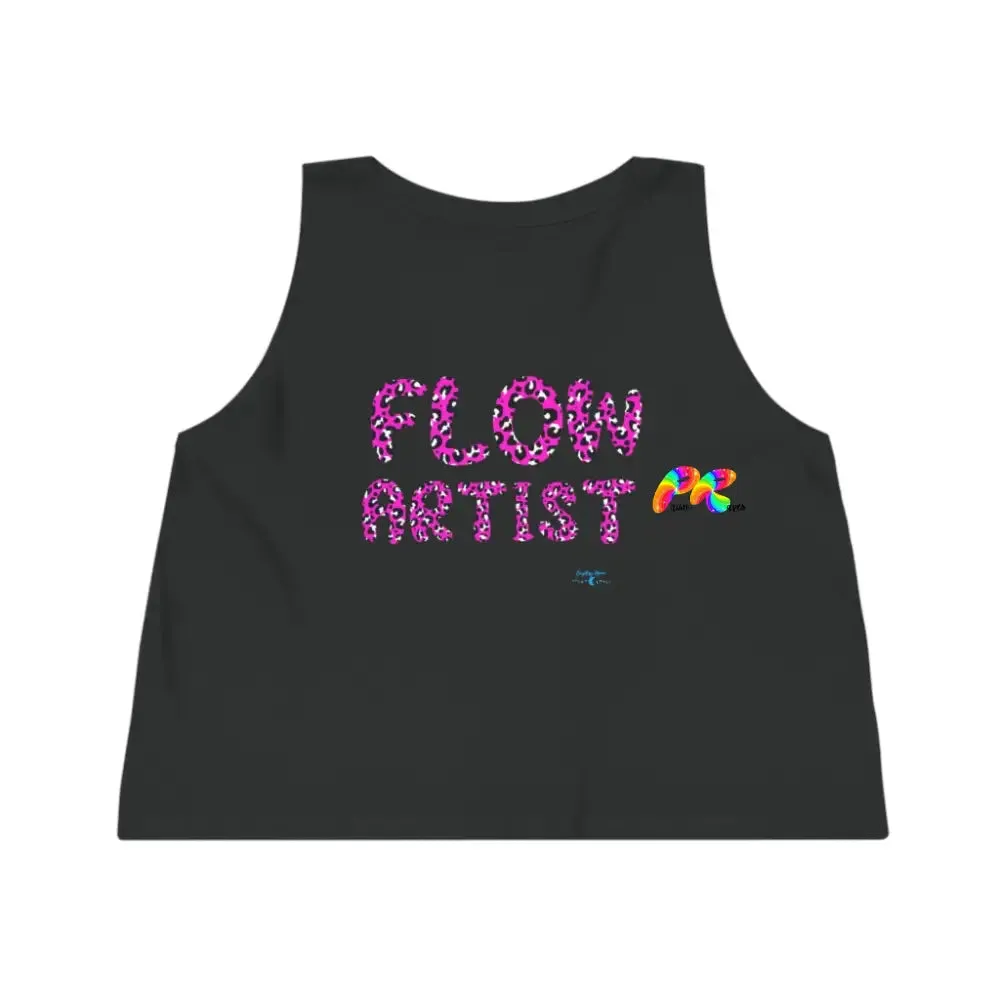 Flow Artist and Heart Flowy Crop Top