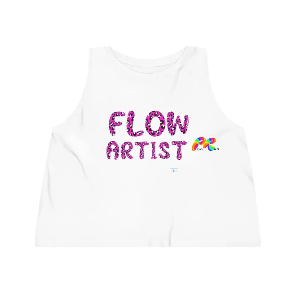 Flow Artist and Heart Flowy Crop Top