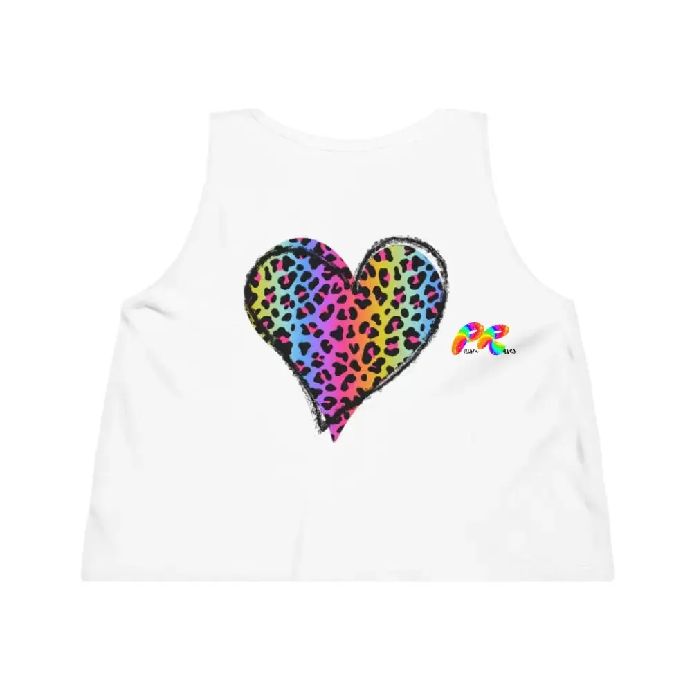 Flow Artist and Heart Flowy Crop Top