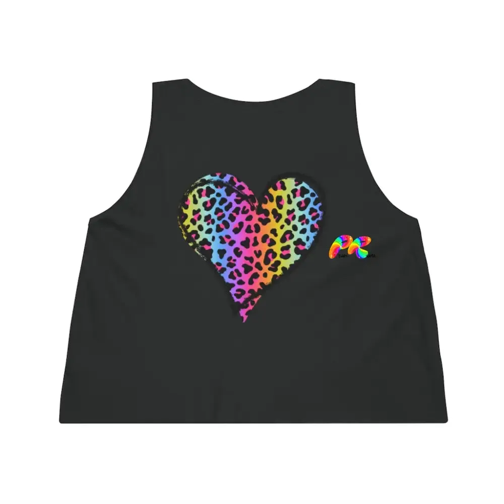 Flow Artist and Heart Flowy Crop Top