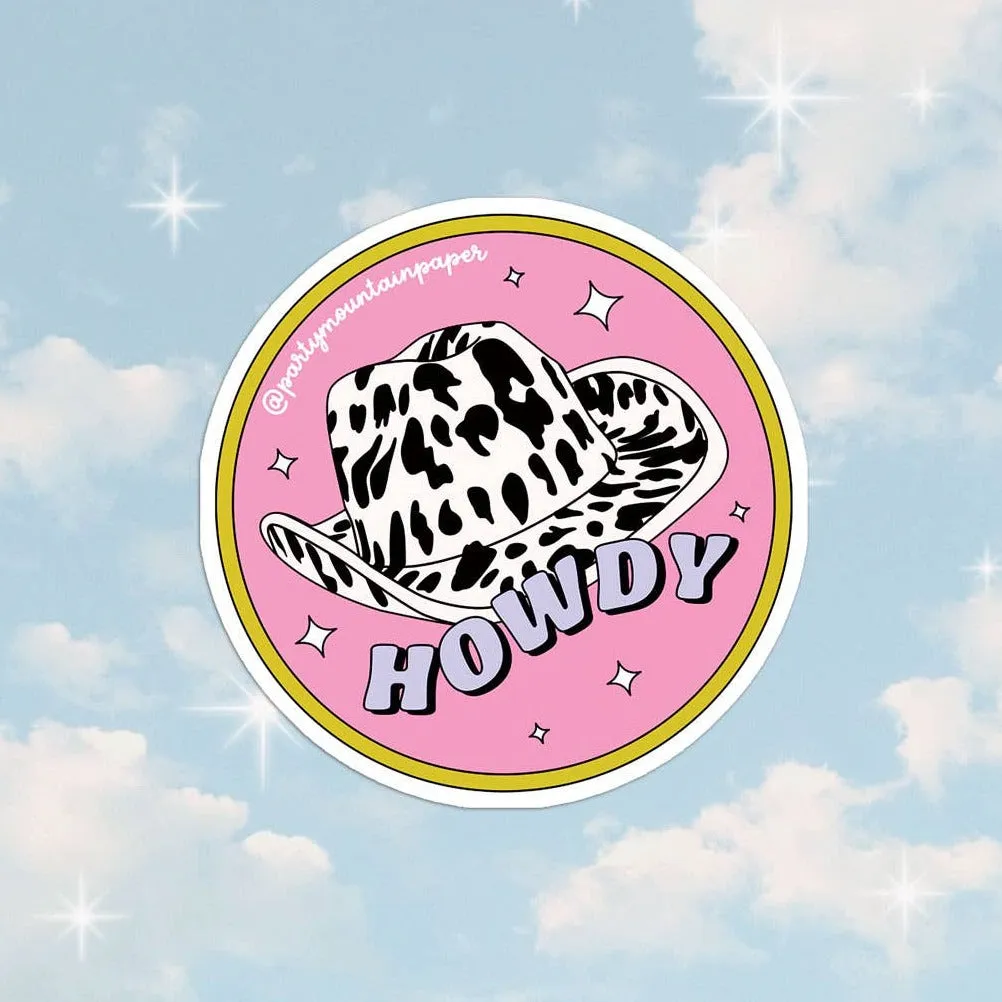 Howdy Hat | Sticker