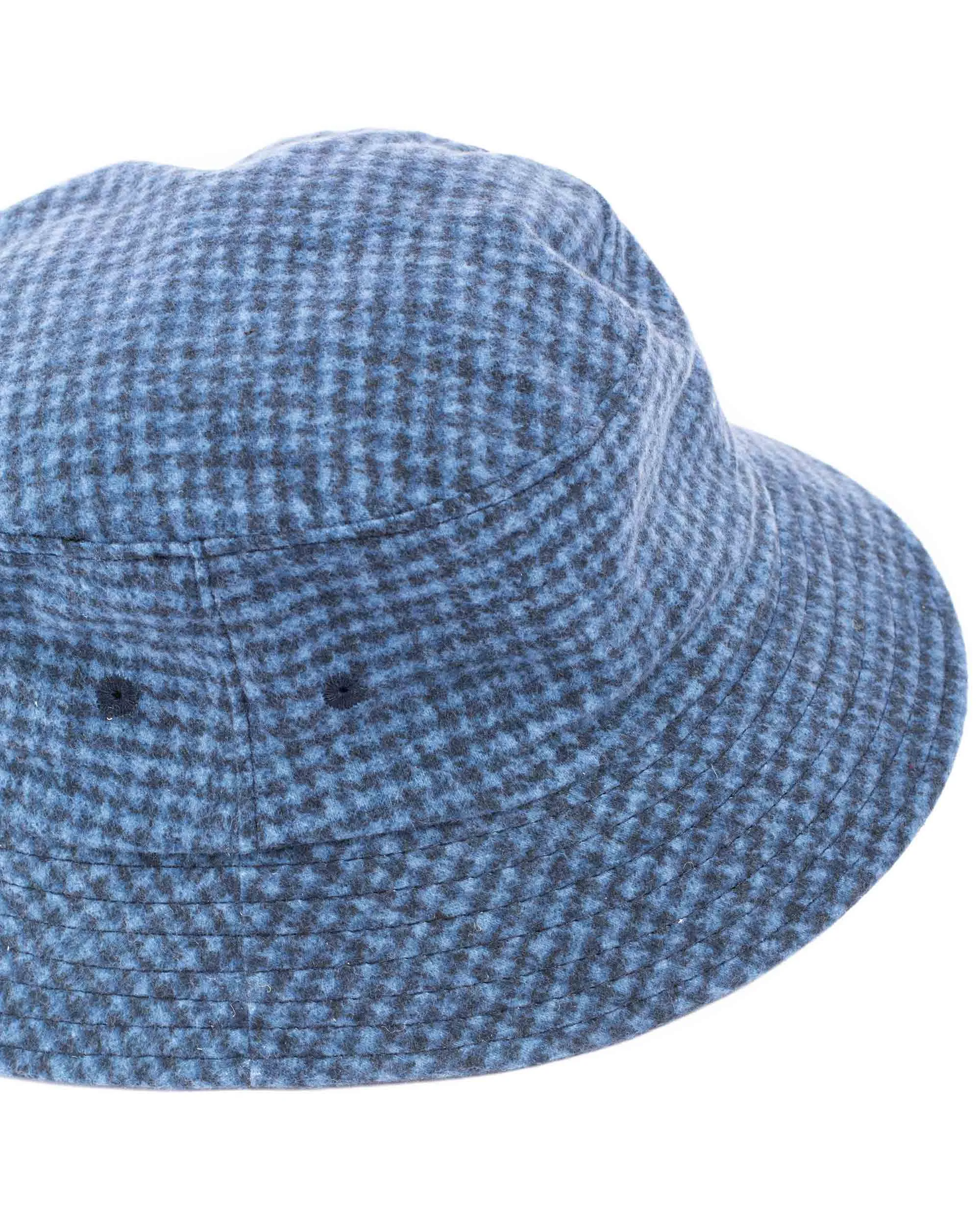 Lite Year Houndstooth Bucket Hat Navy