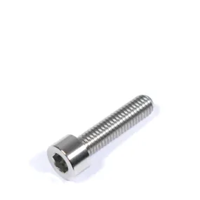 M6 Titanium Socket Cap Head Bolt M6x1.00x25