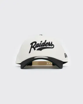 New era 940 aframe Las Vegas Raiders Chrome Script