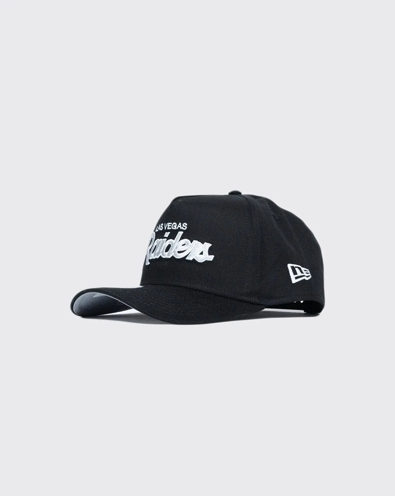 Las Vegas Raiders 940 Script A-Frame New Era Cap