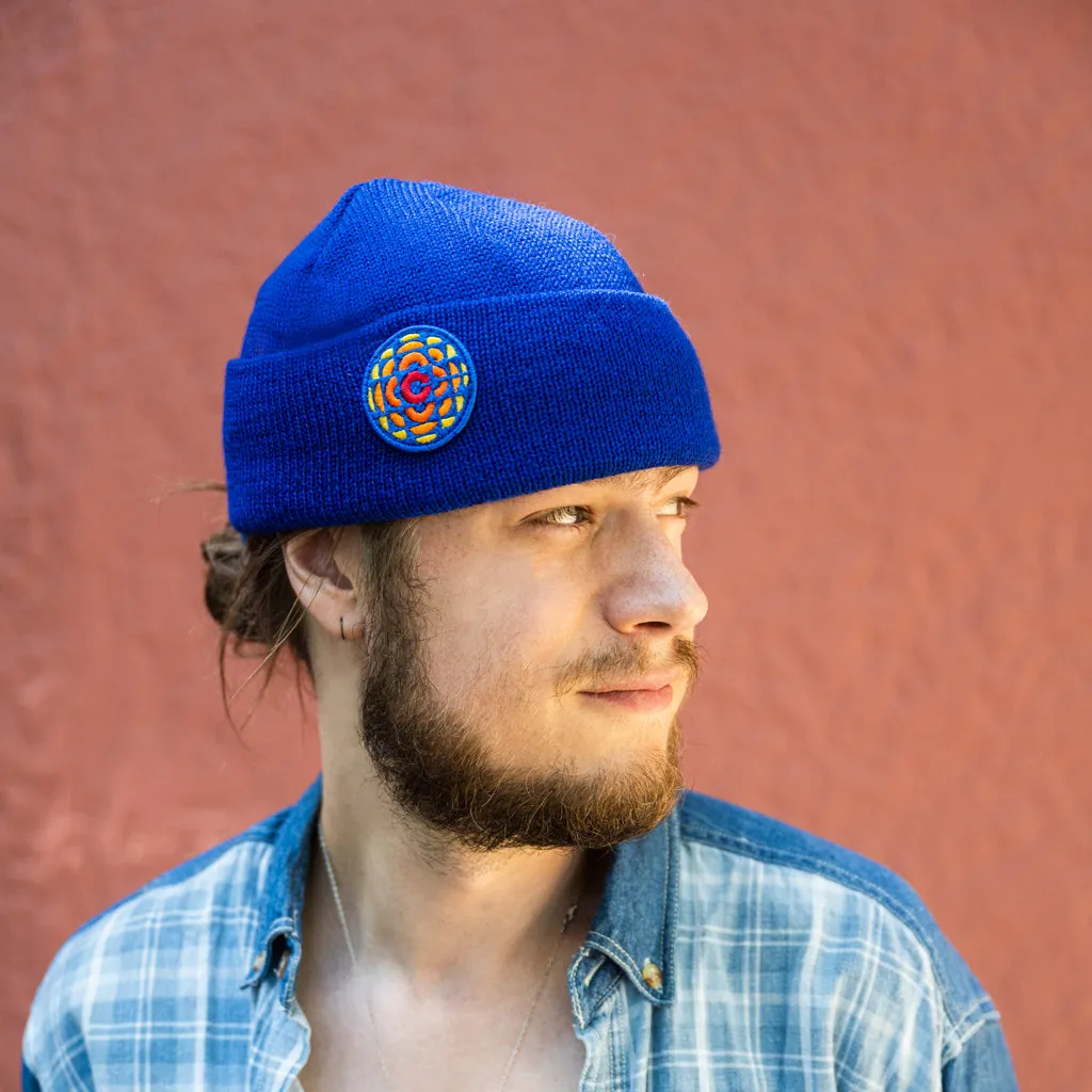 Official CBC retro gem watchman toque - Blue