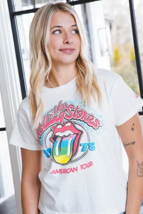 Rolling Stones 1978 Solo Tee, Vintage White | Daydreamer