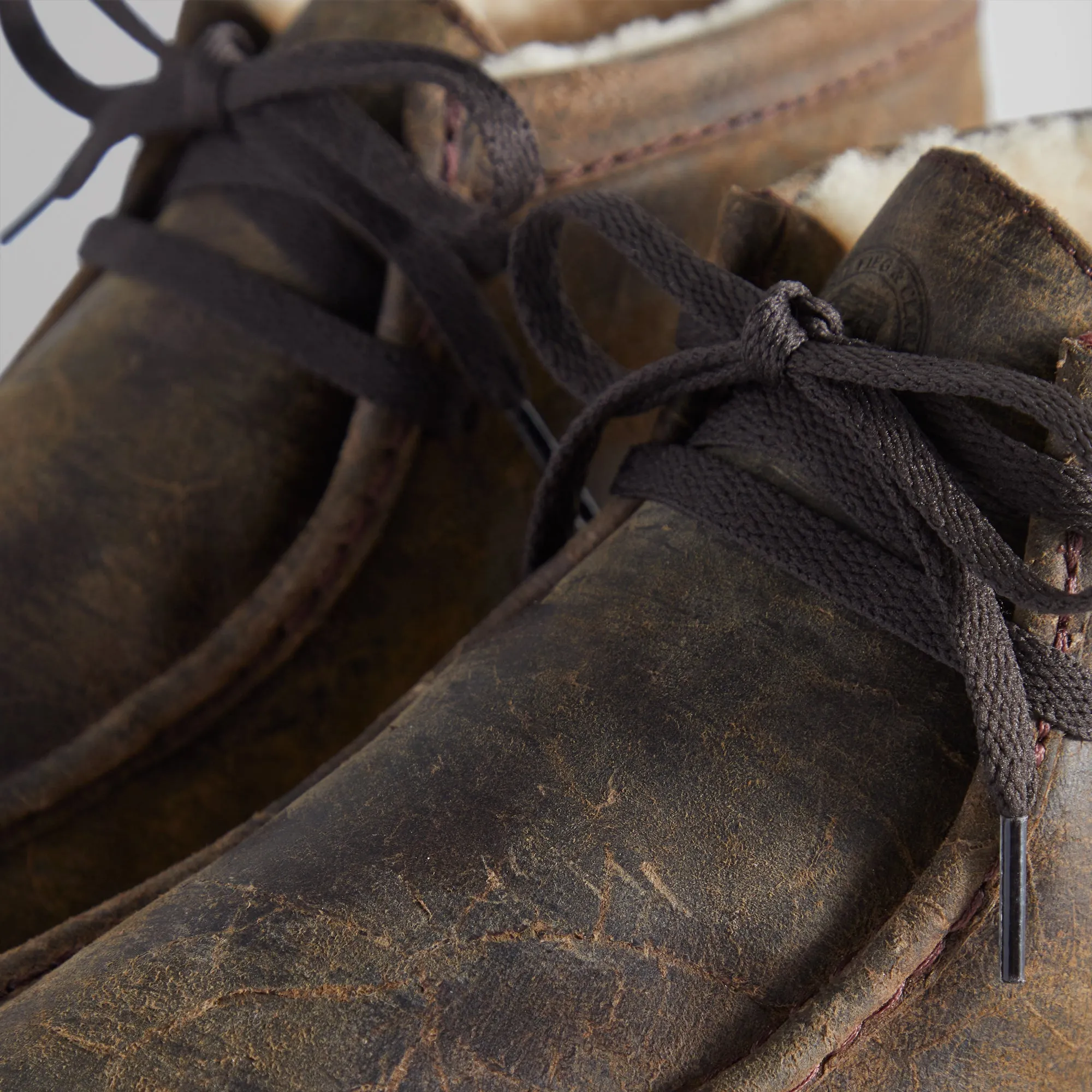 Ronnie Fieg for Clarks Originals 8th St Rossendale Boot - Shearling Chocolate