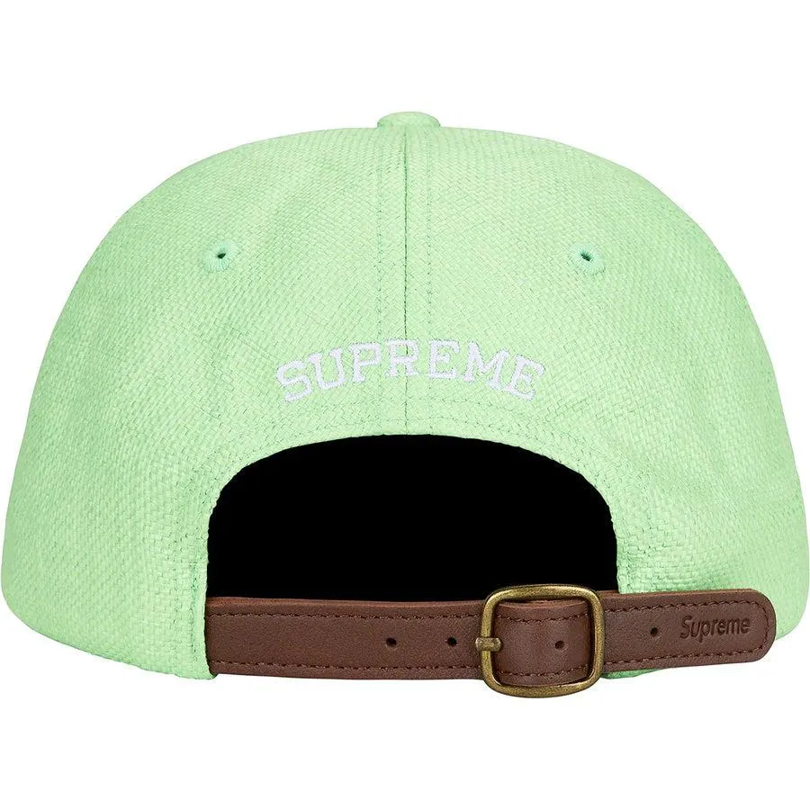 Supreme Raffia S Logo 6-Panel (Green)