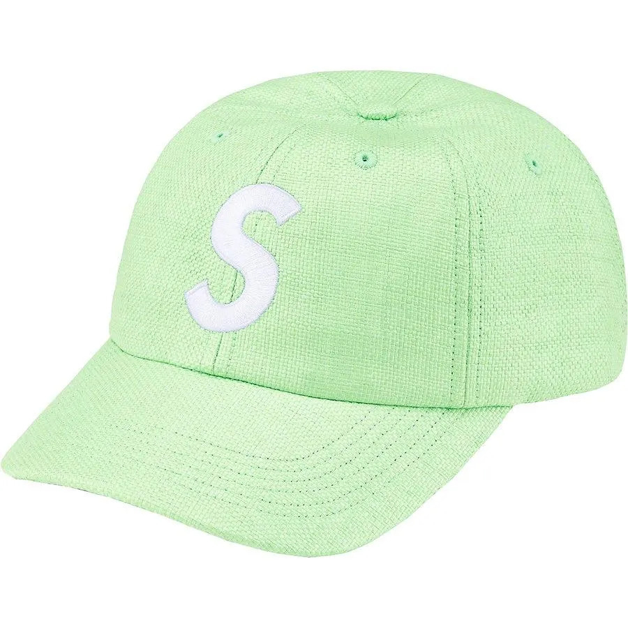 Supreme Raffia S Logo 6-Panel (Green)