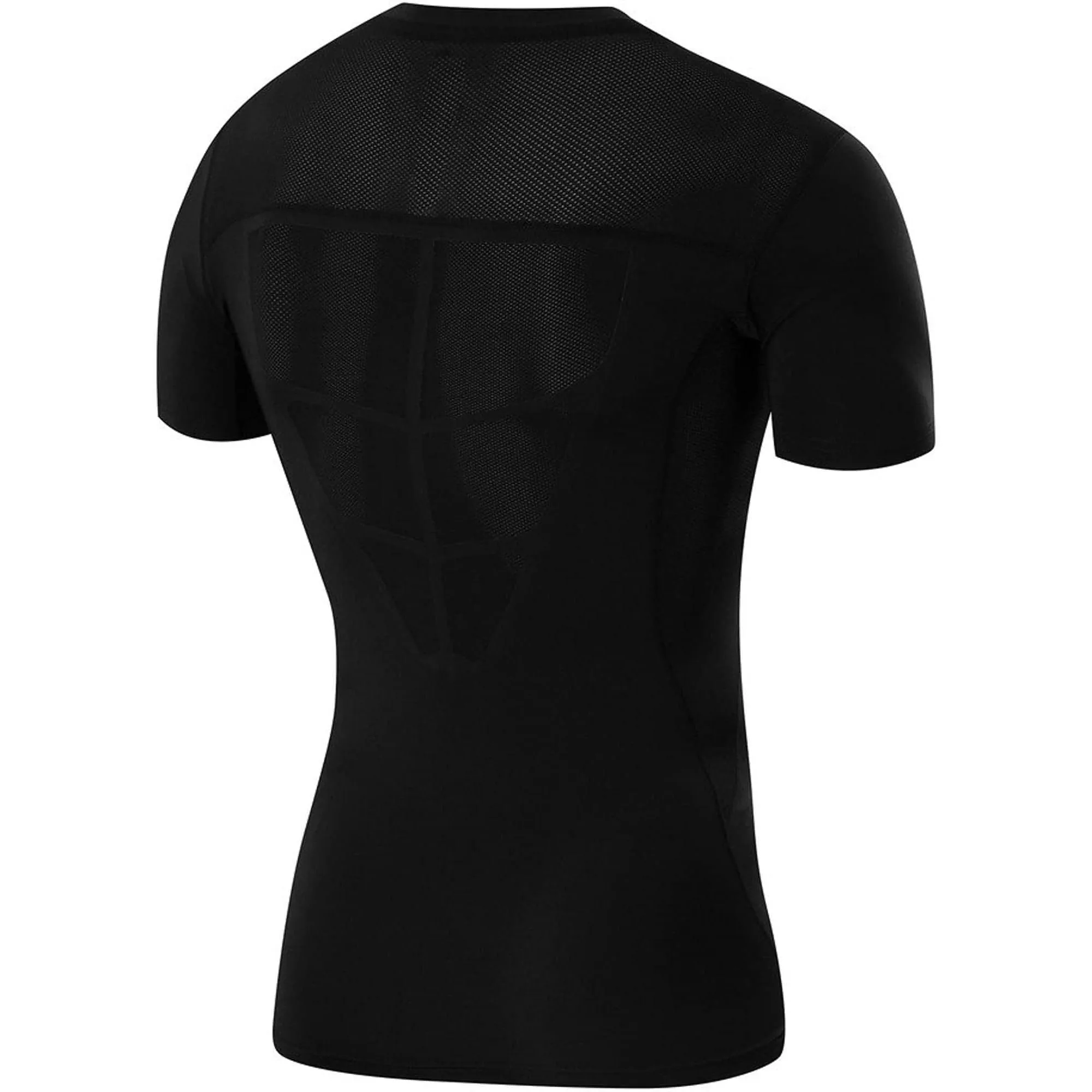 TCA FX Laser Mens Short Sleeve Compression Top - Black