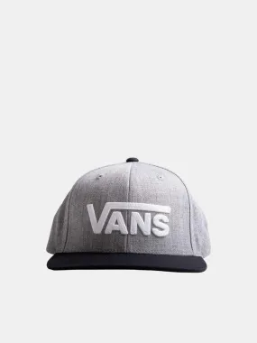 Vans Drop V II Snapback - Grey Heather / Black