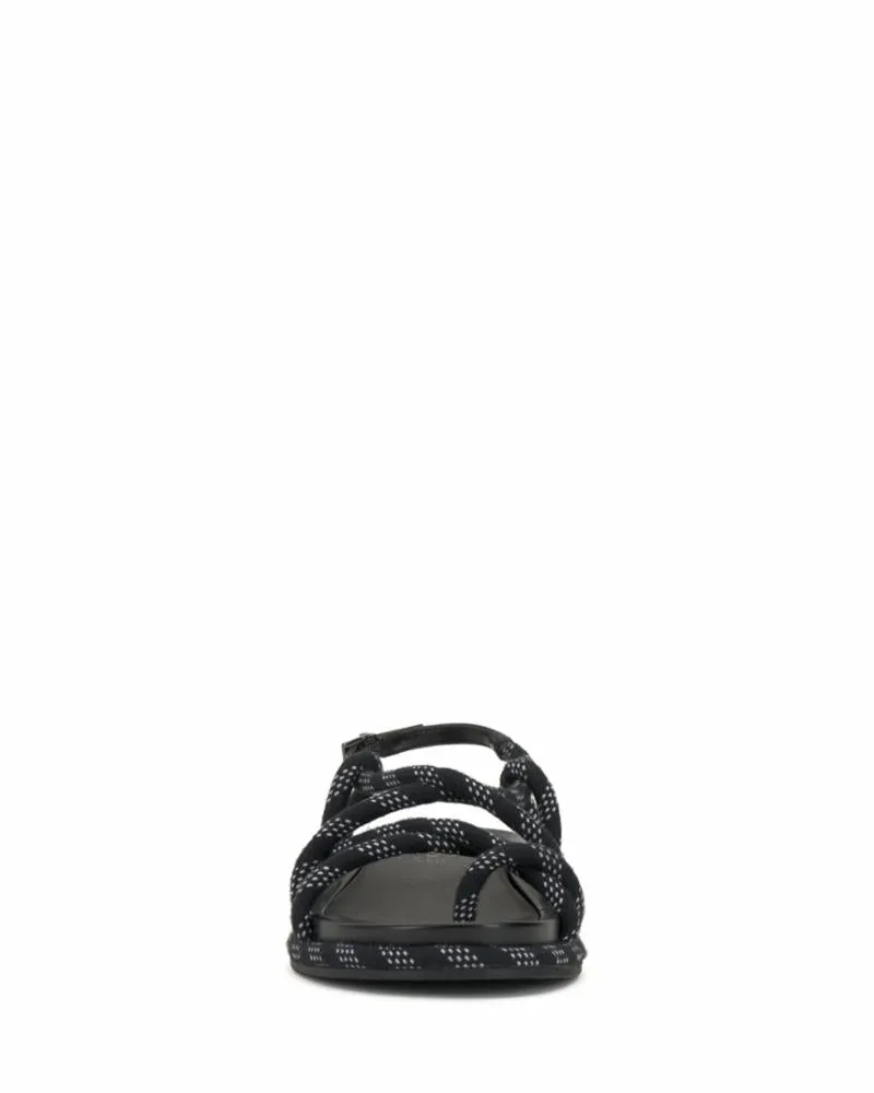 Vince Camuto KRUBIE BLACK WHITE BLACK/MULTI ROPE B