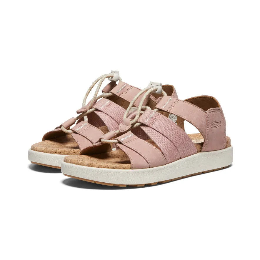 Women's Elle Mixed Strap Sandal  |  Fawn/Birch