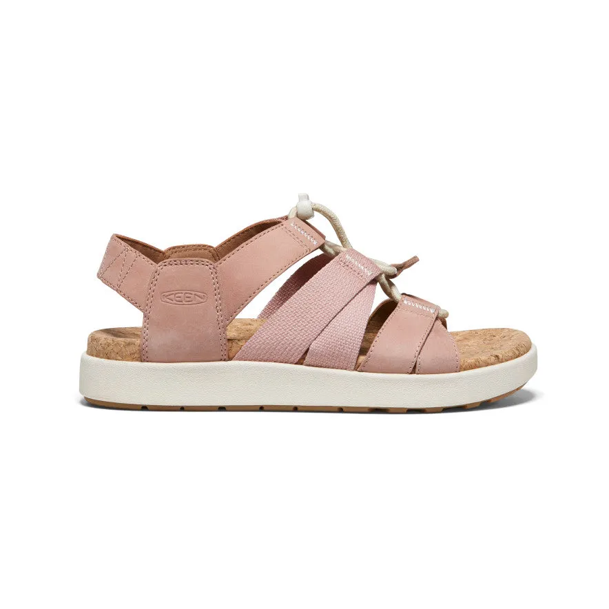 Women's Elle Mixed Strap Sandal  |  Fawn/Birch